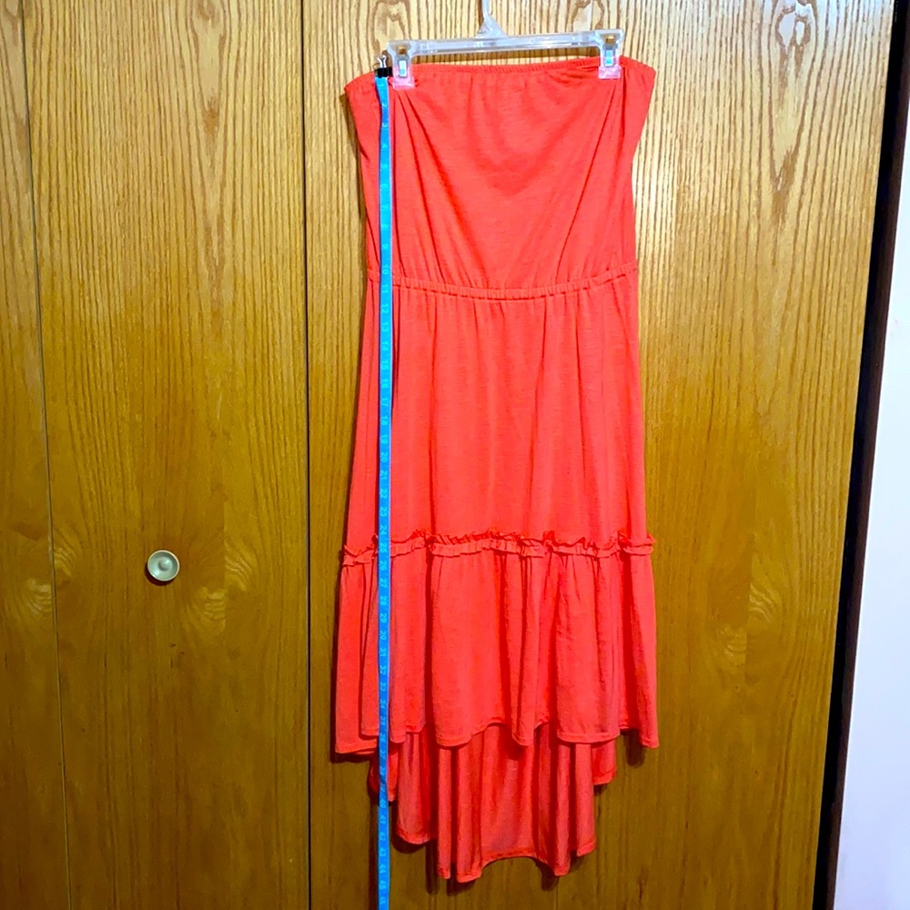 Faded Glory High Low Strapless Dress